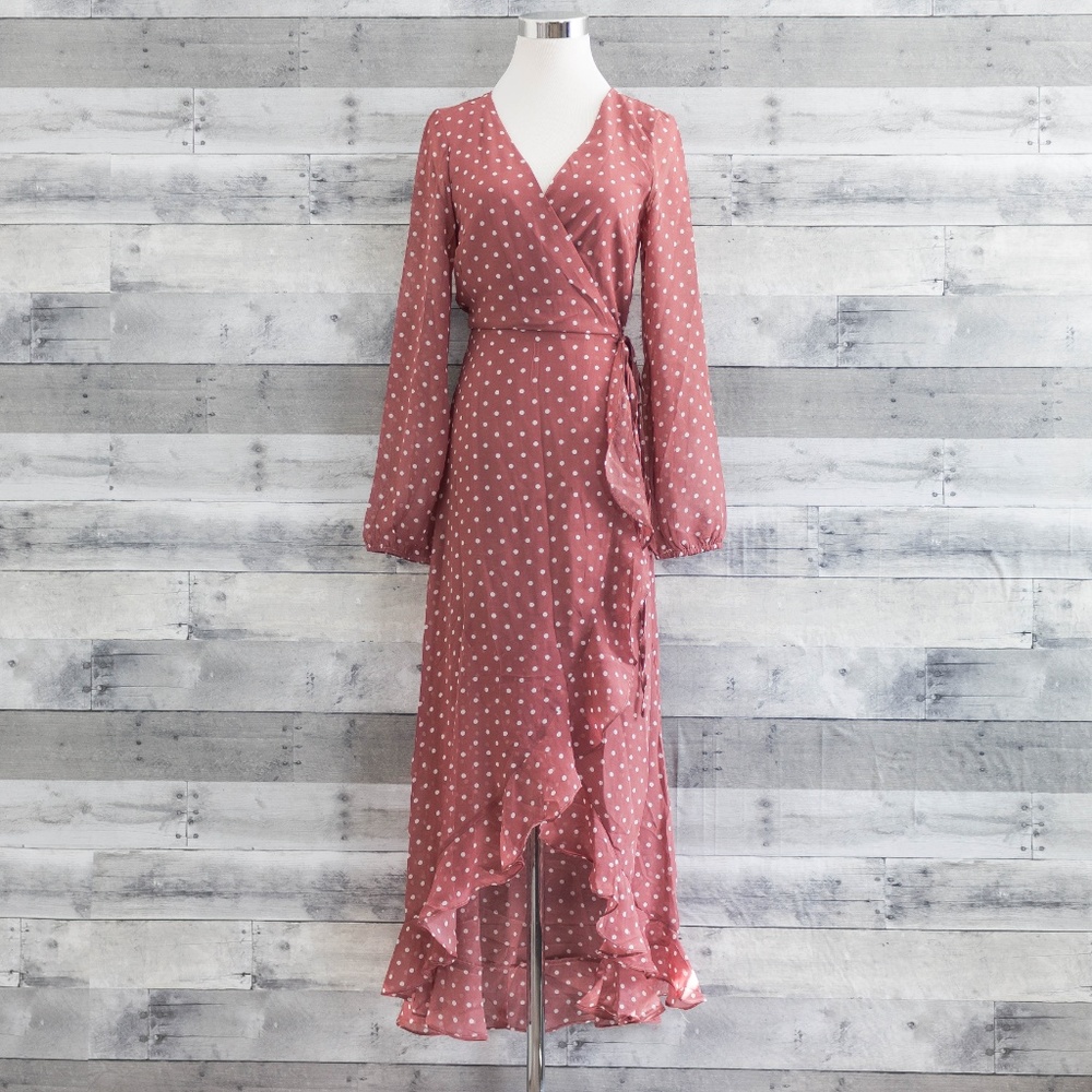'Rosewood' Wrap Maxi Dress - Picture 6 of 8
